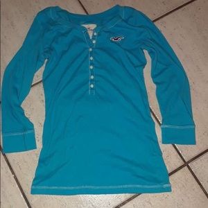 HOLLISTER BLUE SHIRT!